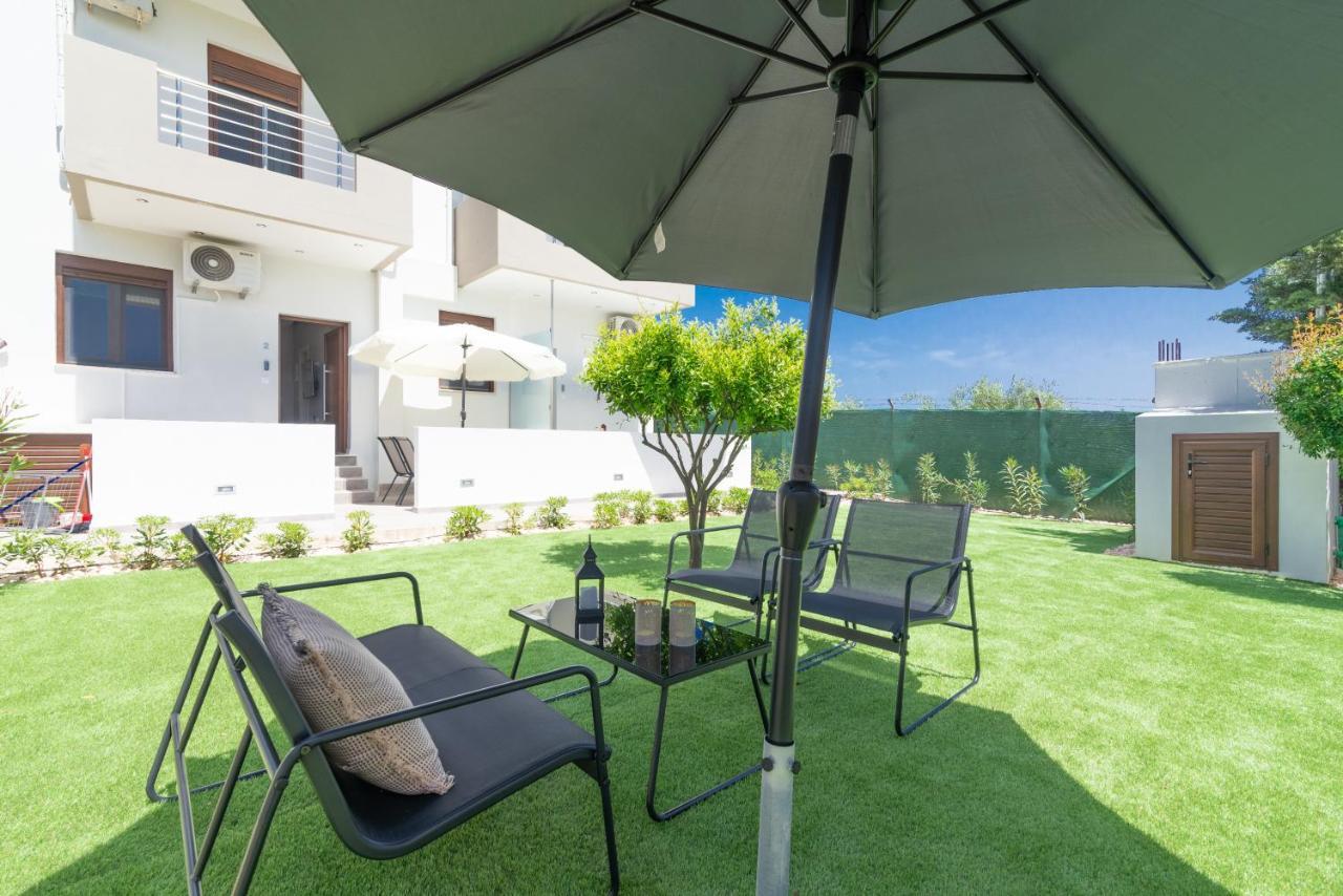 Cozy House With Pool Near Beach Gazi Εξωτερικό φωτογραφία