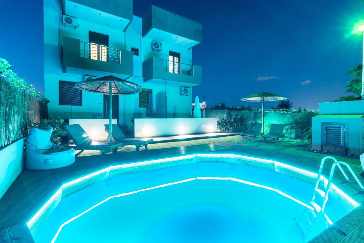 Cozy House With Pool Near Beach Gazi Εξωτερικό φωτογραφία